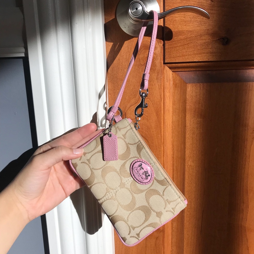 Coach wristlet